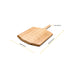Ooni 14″ Bamboo Pizza Peel & Serving Board Measurements