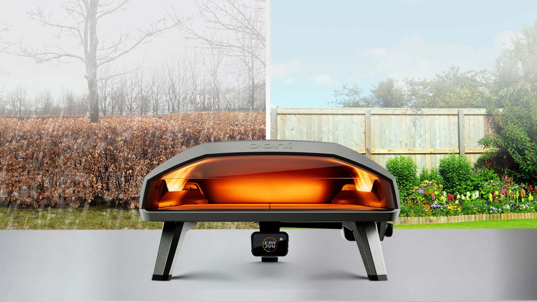 Koda 2 Max pizza oven in any weather