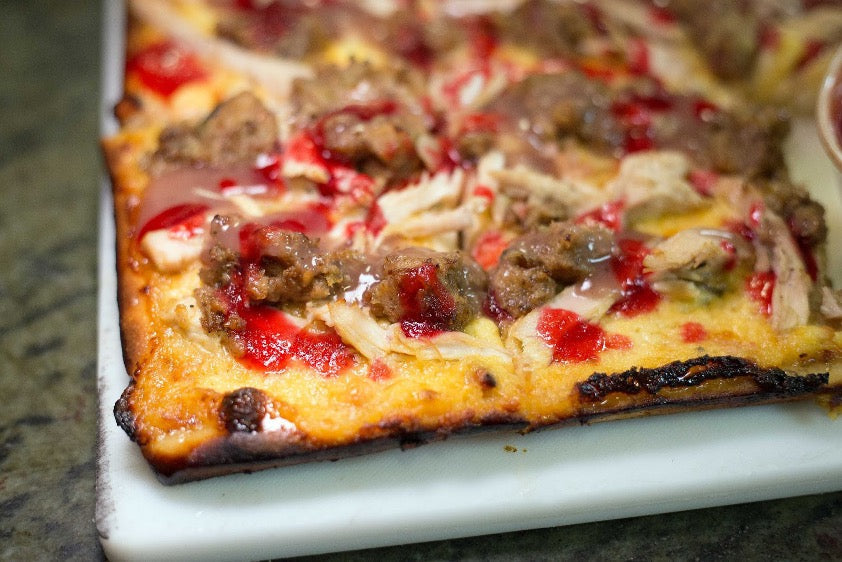 The Ultimate Thanksgiving Leftovers (Pan) Pizza — Ooni Australia