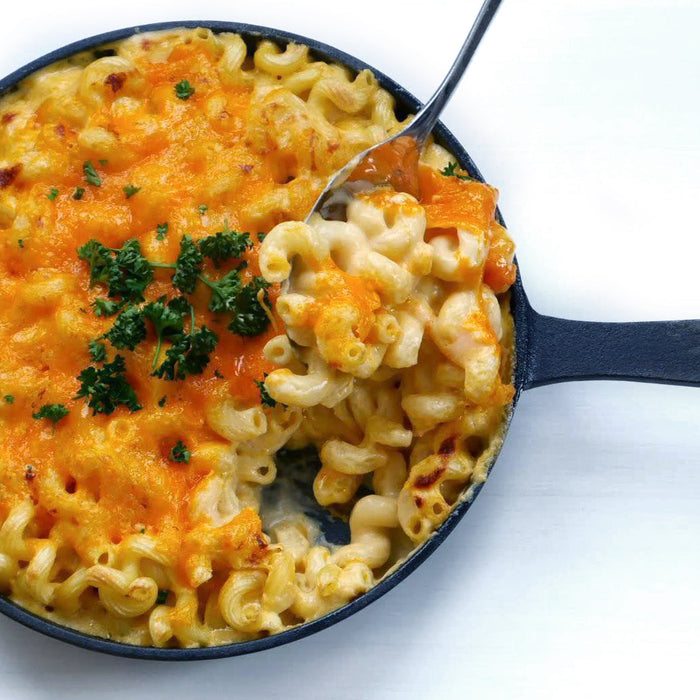 Skillet Baked Mac and Cheese