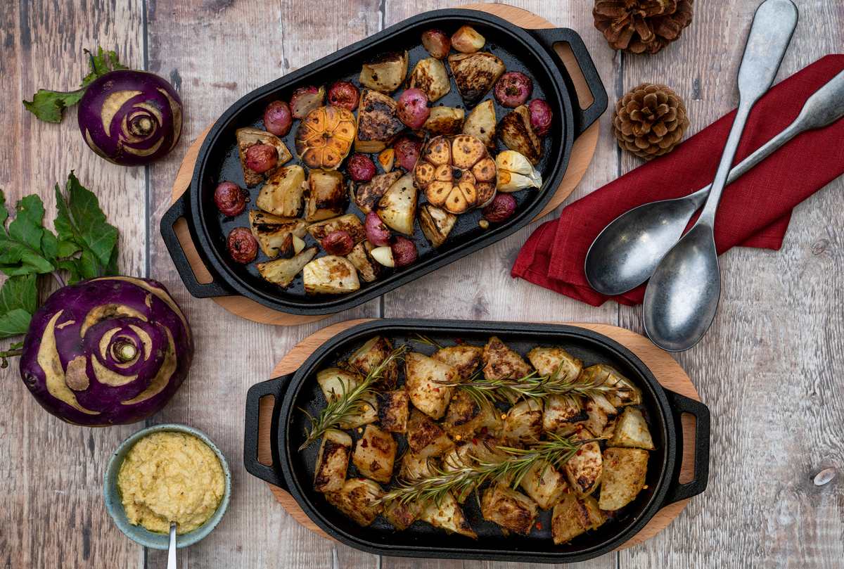 Roast Kohlrabi Two Ways — Ooni Australia