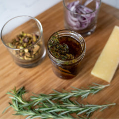 Thyme, Meyer Lemon and Bay Leaf-Infused Honey