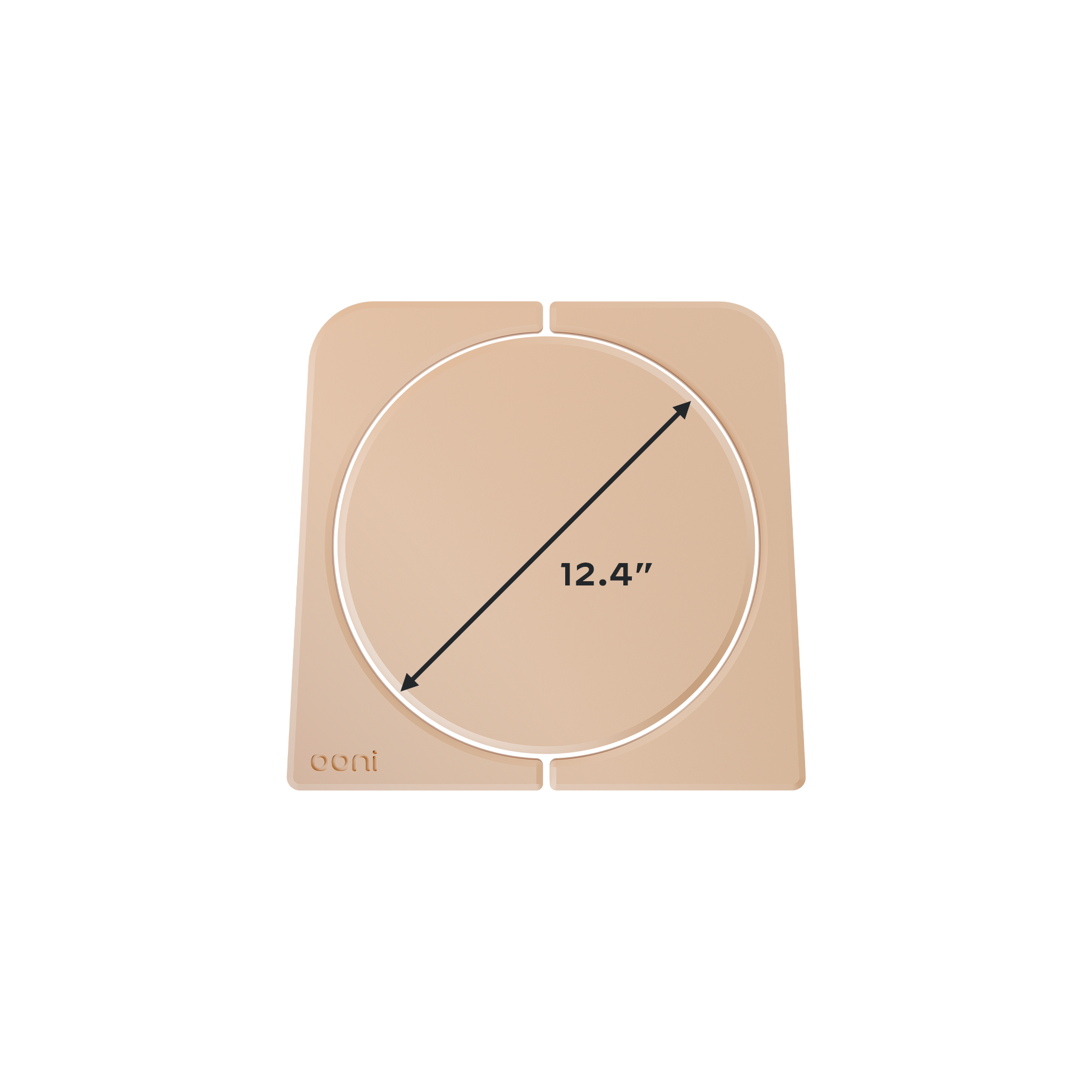 rotating stone  for Koda 2 with dimensions 12.4"