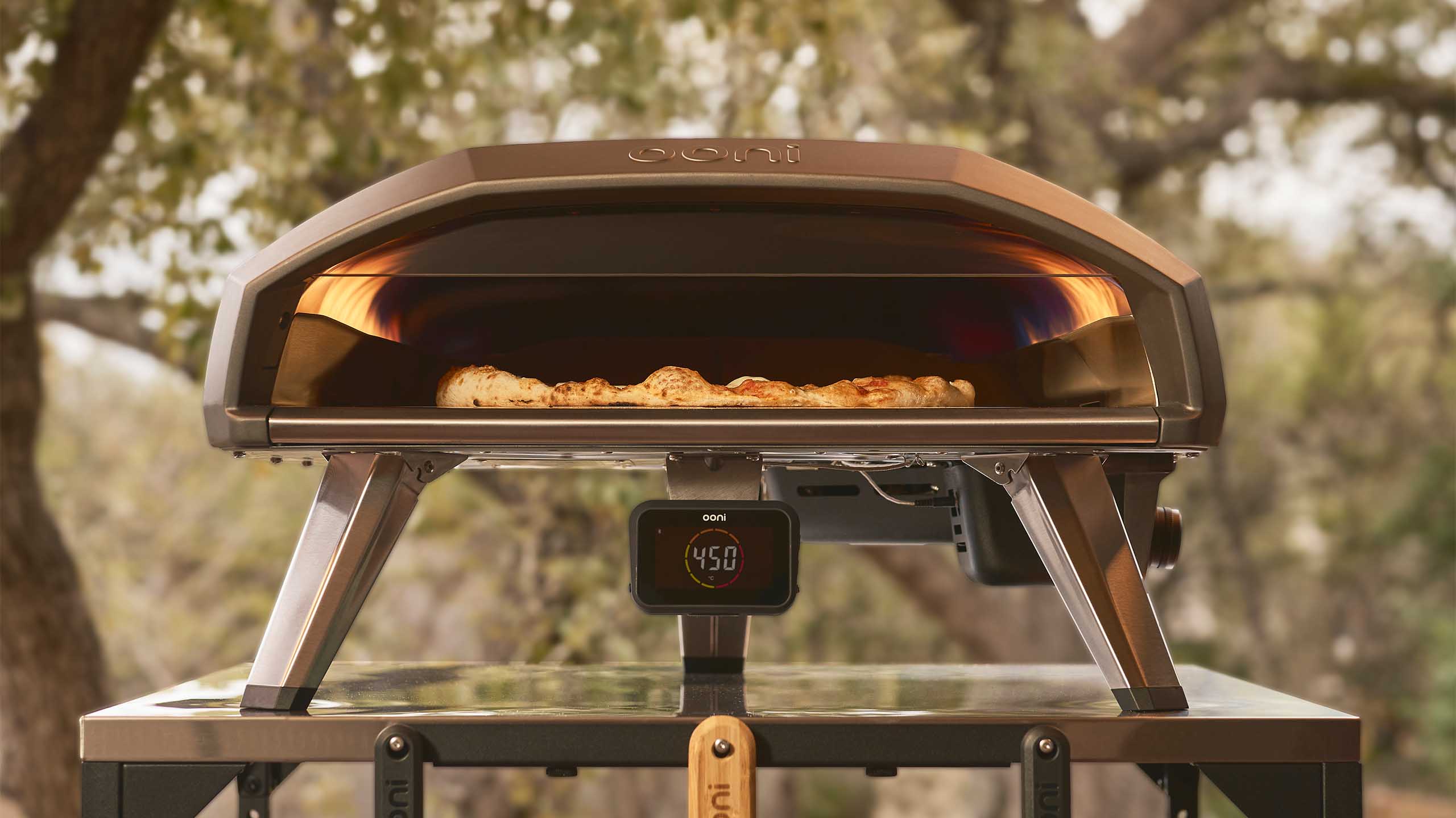 koda 2 pro cooking large pizza 