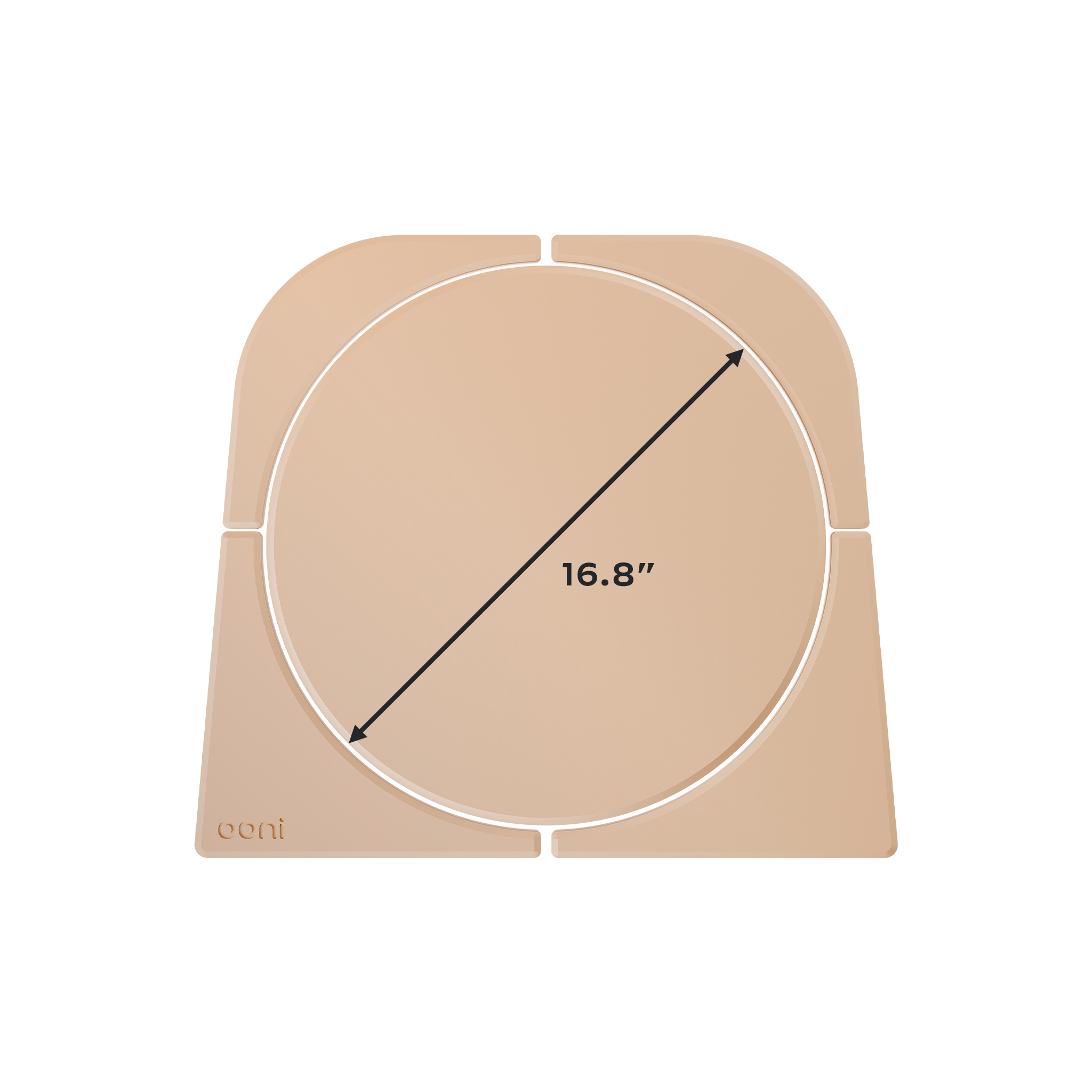 rotating stone  for Koda 2 Pro with dimensions 16.8"
