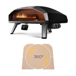 Koda 2 Max rotating stone bundle - image of oven and rotating stone separately 
