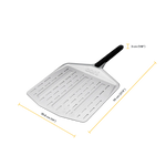 14" perforated pizza peel 14" x 27.5" 