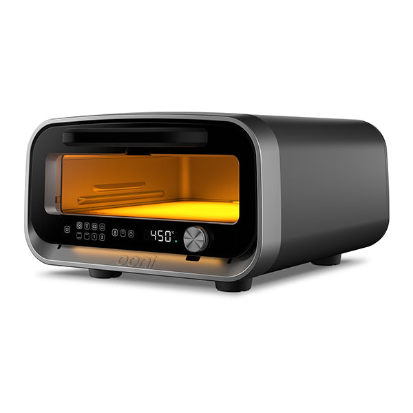 volt 2 electric pizza oven in charcoal grey 