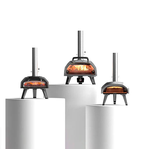 <br>Wood-Fired & Multi-Fuel</br> <br><small>Authentic wood-fired pizza or add an optional gas burner for extra convenience and reliability.</small></br>